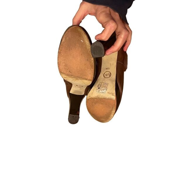 Michael Kors Leather Boots - 10 - Picture 8 of 11